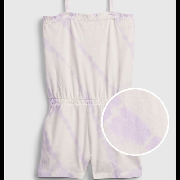 Girls GAP tie dye romper - Picture 2 of 2